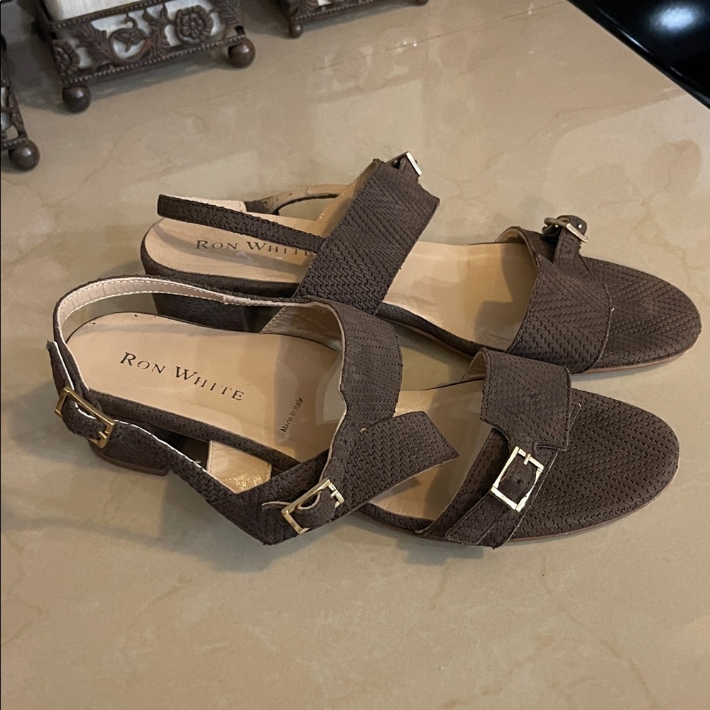 Ron White Women's Brown Sandal size 39.5